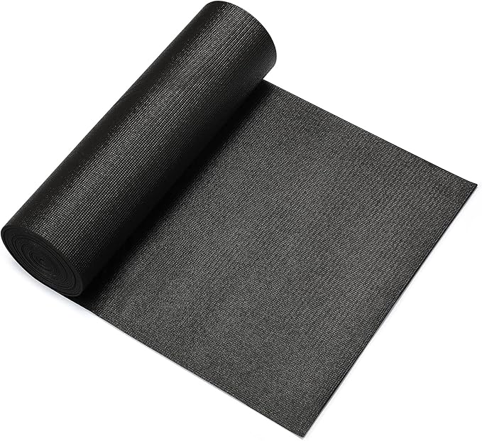 CASOMAN Professional Tool Box Liner and Drawer Liner 24 inch x 24 feet,Easy Cut Non-Slip Foam Rubber Toolbox Drawer Liner Mat - Adjustable Thick Cabinet Liners