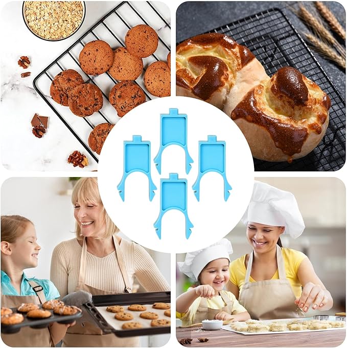 Sheet Pan Sorting Stand - Steel Tray Riser, Bake Rack, Oven Holder | Compact 4-Level Cooling Sheet Divider With Stackable modularr System, Ideal Drying platformm for Leftovers Prep and Baking Tools