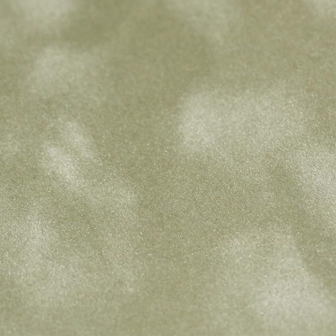 S.E.I Asparagus Velvet Paper, Felt Fabric For Drawer and Jewelry Box Liner, 12" x 12" - 12 Sheets