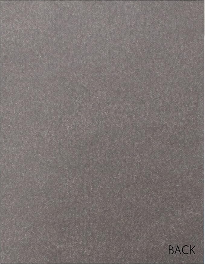 S.E.I Mallard Velvet Paper, Felt Fabric For Drawer and Jewelry Box Liner, 8.5" x 11" - 12 Sheets