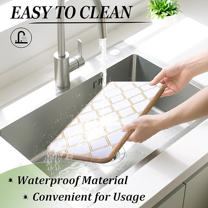 Shelf Liners for Kitchen Cabinets Non-Adhesive 12 Inch X 20 Ft Cabinet Liner Waterproof Dresser Drawer Liner Non Slip Shelf Paper for Kitchen Bathroom Closet Refrigerator Cupboard Pantry