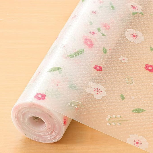 Cooyes Shelf Liner – Premium Non-Adhesive Cabinet & Drawer Liner for Kitchen – Waterproof Shelf Paper with Modern Pattern – Durable EVA Cabinet Mat – Easy to Cut （12" W x 120" L）