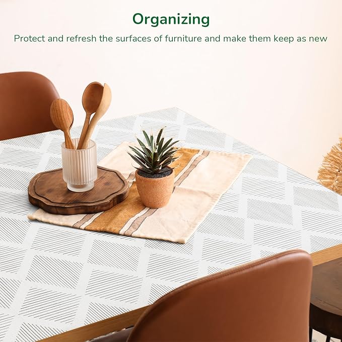 Shelf and Drawer Liner for Kitchen Cabinets 24In x 30FT Non-Adhesive Shelf Liner Non-Slip Strong Grip Cabinet Liner Waterproof Thickened Easy to Clean Drawer Mats Protect Pantry, Tool Box, Dresser