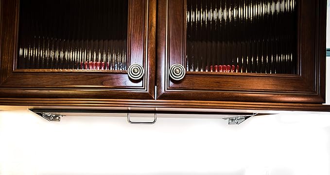 Under Cabinet Knife Storage - Multiple Sizes and colors available (Walnut, Extra Large)