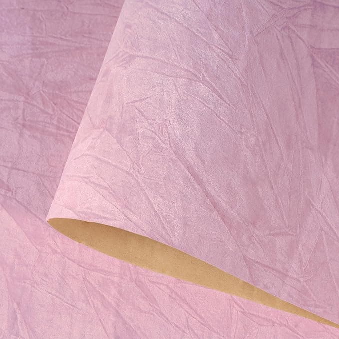 CRE8TIVE Pastel Pink Peel and Stick Wallpaper Velvet Drawer Liners 12"x80" Self Adhesive Velvet Flocking Liner for Jewelry Felt Drawer Liner Pink Contact Paper for Girls Room Cabinets Dresser Displays