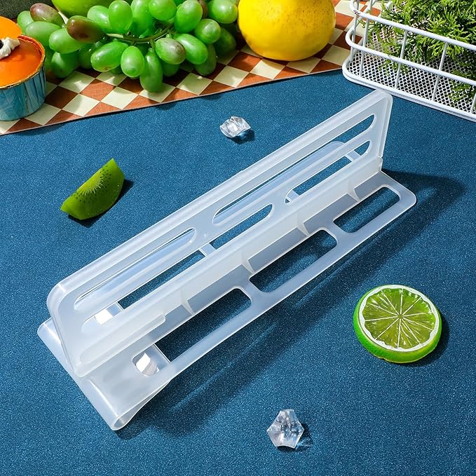 SMASOLO Refrigerator Divider Plastic Partition Board Multifunctional Fridge Compartment Separator Food Storage Organizer for Kitchen Pantry 2pcs Large Size