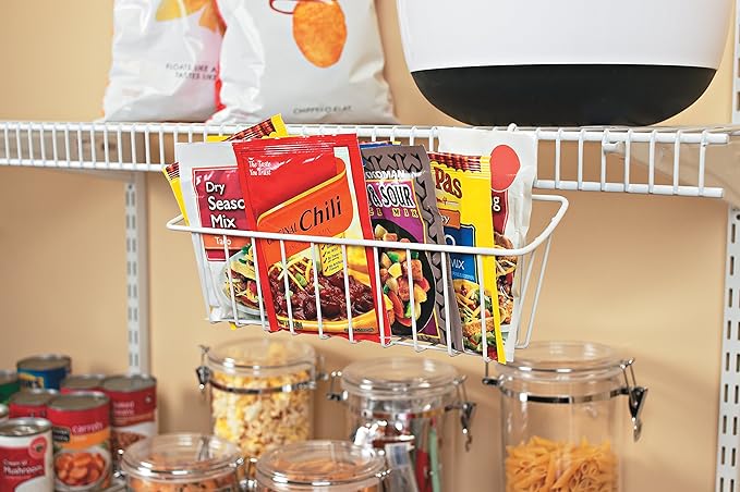 ClosetMaid 3937 Packet Pal Wire Shelf Storage Accessory, White