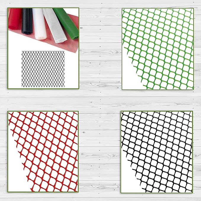 AME D'ESSENCE Bar Shelf Liner 24" x 480" White Plastic Mesh Liner for Glassware Non Slip Drawer Liner Commercial Grade