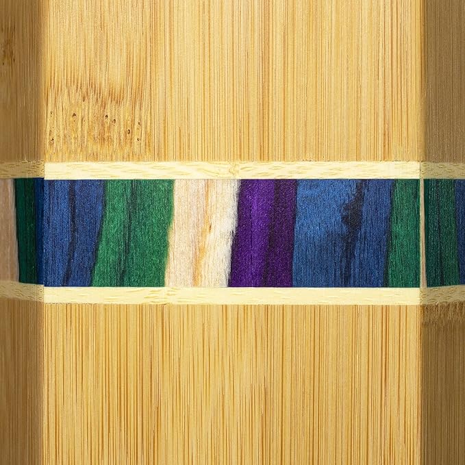 Totally Bamboo Baltique Mumbai Collection Kitchen Utensil Holder, Large Cooking Utensil Crock for Countertop